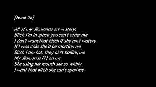 SahBabii quotWateryquot Lyrics [upl. by Zaneta]