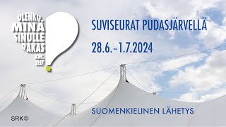 Suviseurat Pudasjärvellä 2024 maanantai 17 kello 1330 [upl. by Frida886]