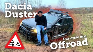 OFFROAD Test im Dacia Duster 4x4 quotGelände ohne Endequot Autohändler im SUV unterwegs [upl. by Laikeze]