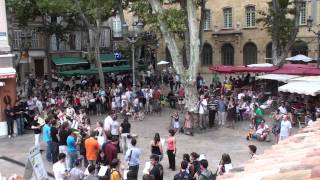 Flashmob OFJ en résidence au Grand Théâtre de Provencemov [upl. by Marna]