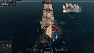 Redoubtable Vs Victory Naval Action Combat Gameplay [upl. by Hoon39]