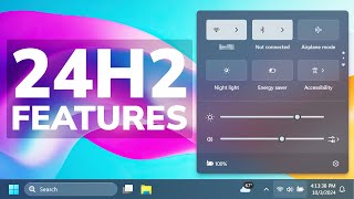 Windows 11 24H2  All New Features Full Release Review [upl. by Yllod]