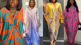 How to SEW WAIST CIRCLE DRAPE BUBU COWL KAFTAN [upl. by Arza]