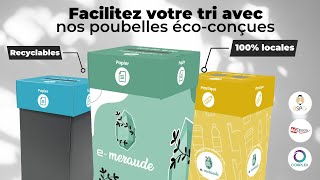 Nos poubelles écoconçues et réutilisables [upl. by Yeslah]