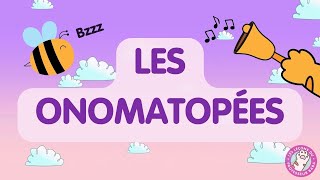 Les onomatopées  Apprendre les mots en chantant  Professeur Baba [upl. by Marzi]