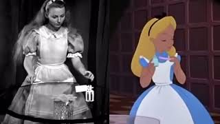 Alice In Wonderland 1933 vs 1951 comparison Down the Rabbit Hole [upl. by Einohtna]