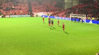 Full time at Pittodrie Aberdeen 21 Hearts SPFL Premiership 091223 [upl. by Aneen327]