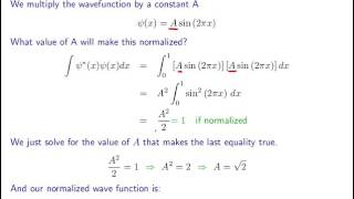 How to Normalize a Wave function in Quantum Mechanics [upl. by Wadsworth]