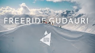 FREERIDE REGIONS IN GUDAURI  Georgia Caucasus [upl. by Bonaparte]