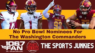 No Pro Bowlers For Washington  Sports Junkies [upl. by Bernarr]