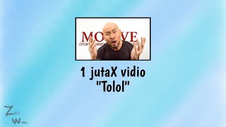 Deddy Corbuzier tolol 1 jutaX vidio [upl. by Claudian43]