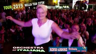 Renzo Arbore TRIBUTOquot LARTE do SOLE tour 2019quot [upl. by Quartet120]