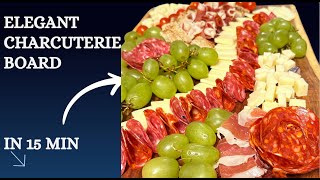 How to prepare an elegant Charcuterie board that will wow your guests [upl. by Frederic]