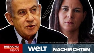 ATTACKE AUF ISRAEL Eskalation droht quotAlles Notwendige tunquot Netanjahu kontert Baerbock klar I LIVE [upl. by Oiromed]