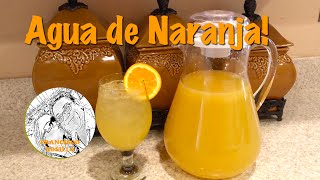 Agua de Naranja  Orange Drinking Water [upl. by Carlie761]