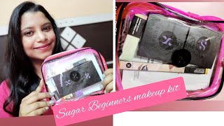 Sugar Cosmetics Beginners makeup kit review  Only Rs999 [upl. by Natasha]