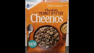 Chocolate Peanut Butter Cheerios Cereal Review [upl. by Bonnice]