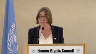 HRC55  Mirjana Spoljaric Egger President of the International Committee of the Red Cross [upl. by Thenna446]