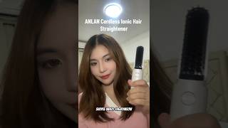 Anlan Cordless Hair Straightener with Hair Care Tech [upl. by Ille913]