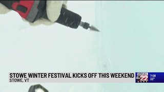 Stowe Winter Festival kicks off this weekend [upl. by Lleral559]