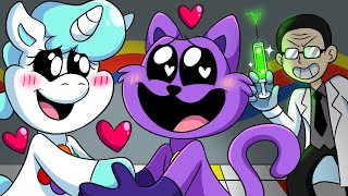 CATNAP amp CRAFTYCORN FALL IN LOVE Poppy Playtime 3 Animation [upl. by Samohtnhoj]