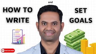 How to Write amp Set Goals  Pritam Patil [upl. by Icam280]