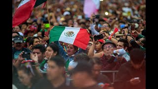 214 Años del Grito de Independencia en el Zócalo de la Ciudad de México  Espectáculos previos [upl. by Ainoyek]