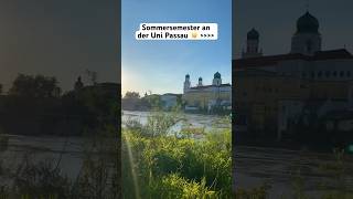 Sommersemester an der Uni Passau  Beste ☀️🫶unipassau passau campuslife universitylife [upl. by Aliab]