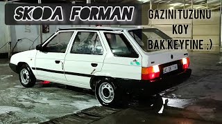 Skoda FORMAN  Hararete Bedel Ödendi skoda araba türkiye forman modifiye [upl. by Sucy]