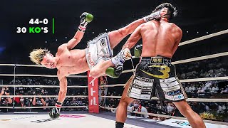 How is it Possible Wunderkind Knocks Out with Somersaults  Tenshin Nasukawa [upl. by Mensch]