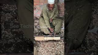 amazing wooden crafts seetechnology satisfying ytshorts [upl. by Uah]