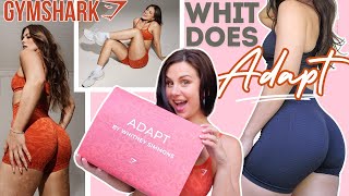 WHIT DON’T QUIT GYMSHARK X WHITNEY SIMMONS ADAPT SEAMLESS TRY ON HAUL REVIEW  CODE “ASHLEYG” [upl. by Nauhs]