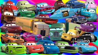 Looking For Disney Pixar Cars Lightning Mcqueen rip clutchgoneski Hudson Hornet The King [upl. by Nikki]