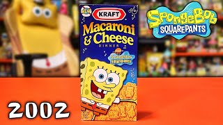 2002 SpongeBob Squarepants Kraft Macaroni and Cheese Dinner REVIEW AND BREAKDOWN [upl. by Alarice832]