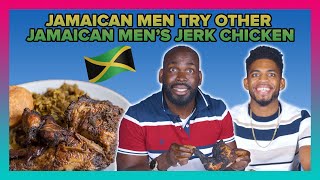 Jamaican Men Try Other Jamaican Mens Jerk Chicken [upl. by Hike]