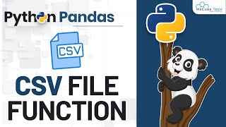 Pandas Functions  Python CSV File Reading and Writing Complete Tutorial [upl. by Ballinger266]