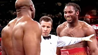 La pelea más brutal entre Lennox Lewis y Evander Holyfield [upl. by Quitt248]