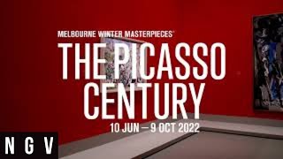 Melbourne winter masterpieces 2022  The Picasso century [upl. by Cherri508]