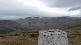 Allermuir Hill walk Pentlands Scotland UK [upl. by Carlile]