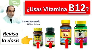 Vitamina B12 El error más común al comprar las pastillas [upl. by Anire388]