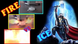 The Thors Hammer experiment Potassium vs Ice [upl. by Attelahs]