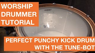 TuneBot  Tune Guide  Kick Drum Tutorial  Worship Drummer Tutorial [upl. by Stefanie]