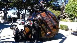 Half Moon Bay Wedding Snail Car [upl. by Cohligan]