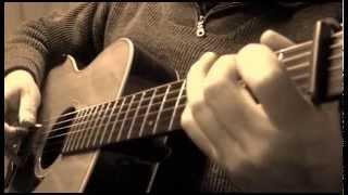 THE WATER IS WIDE Scottish Trad arrgt Lelong Fingerstyle Guitar [upl. by Dohsar150]