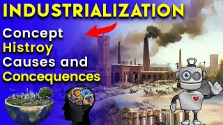 The Concept History Causes and Consequences of Industrialization  Industrial Economics Explained [upl. by Thgirw]