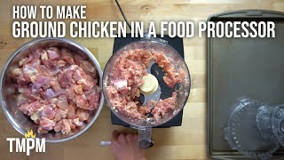 How to Make Ground Chicken in the Food Processor [upl. by Naz]