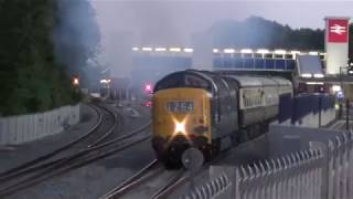 D9009 Alycidon powers out of Bromsgrove  The Welsh Central Liner [upl. by Muir]