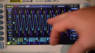 Brushless motor testing with an Oscilloscope [upl. by Srevart]