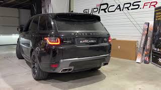 Echappement Active Sound System Sur Range Rover Sport Diesel  Hybride Essence L494 by SupRcarsfr [upl. by Marylinda]