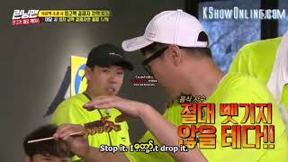 Lee Kwangsoo amp Ji Hyo Steal Suk Jins Food [upl. by Alolomo]